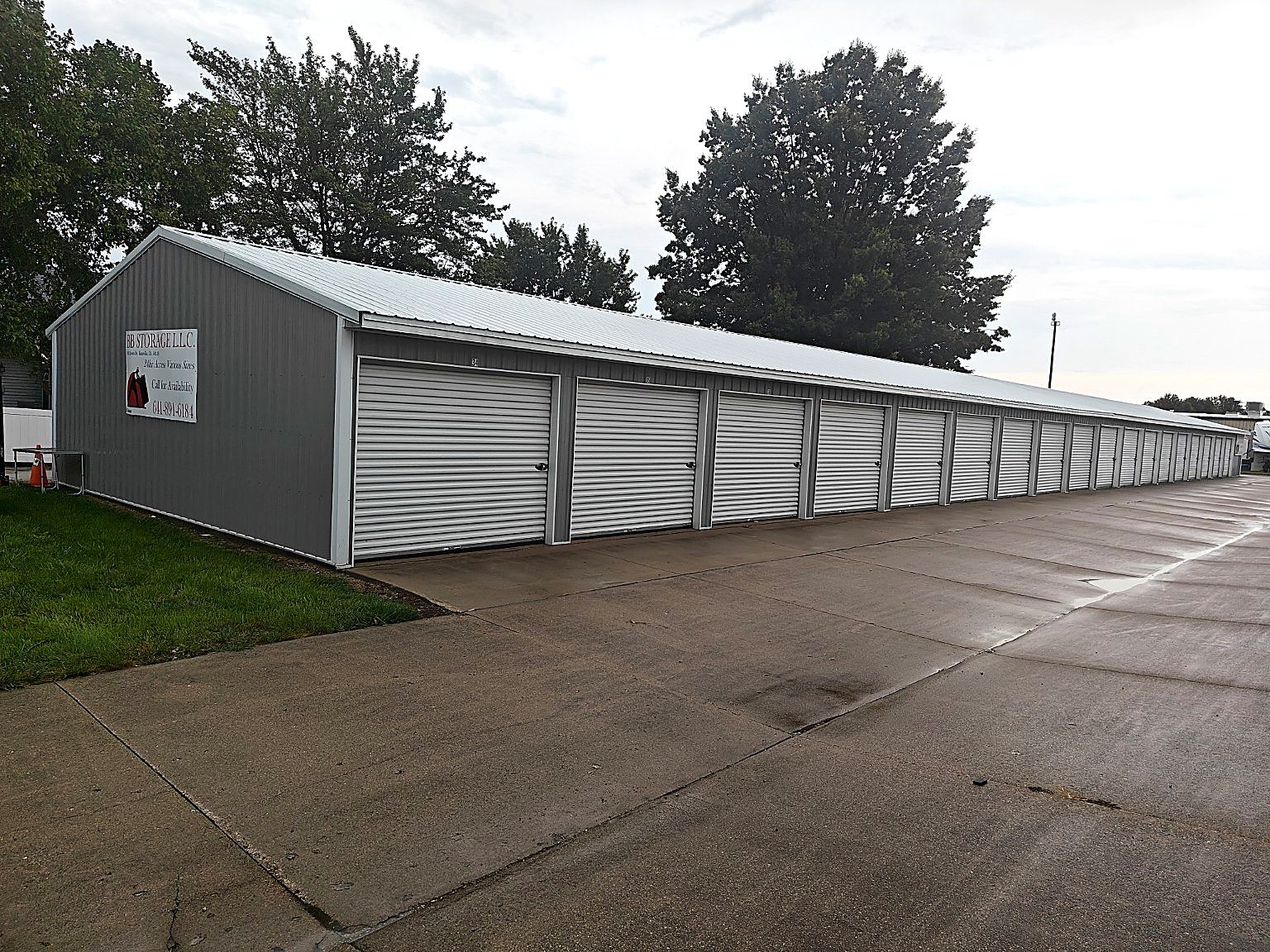 BB Storage LLC Erwin Drive storage building and unit doors